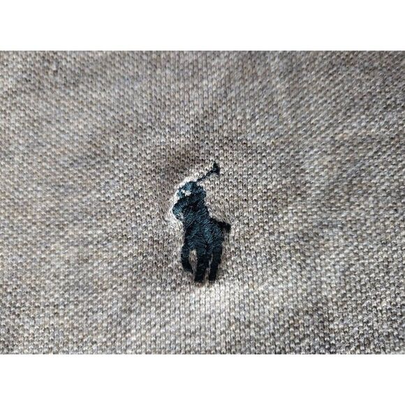 Polo By Ralph Lauren 27 Polo Shirt Men Sz XL Brown‎ Short Sleeve Preppy Workwear - Picture 5 of 7